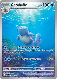Carte Pokémon Carabaffe