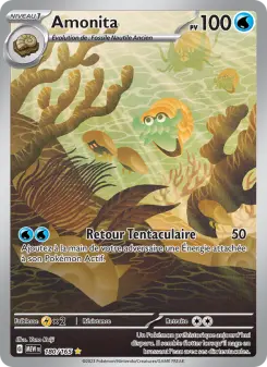 Carte Pokémon Amonita