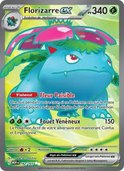 Carte Pokémon Florizarre-ex
