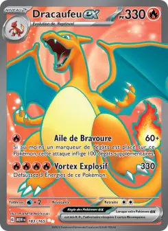 Carte Pokémon Dracaufeu-ex