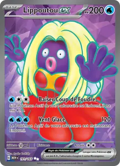 Carte Pokémon Lippoutou-ex