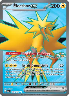 Carte Pokémon Électhor-ex