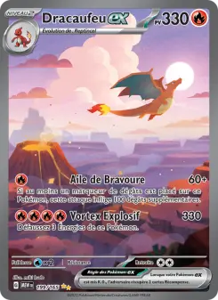 Carte Pokémon Dracaufeu-ex