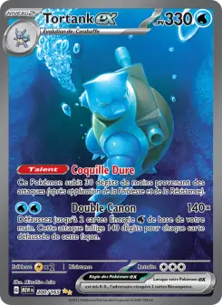 Carte Pokémon Tortank-ex