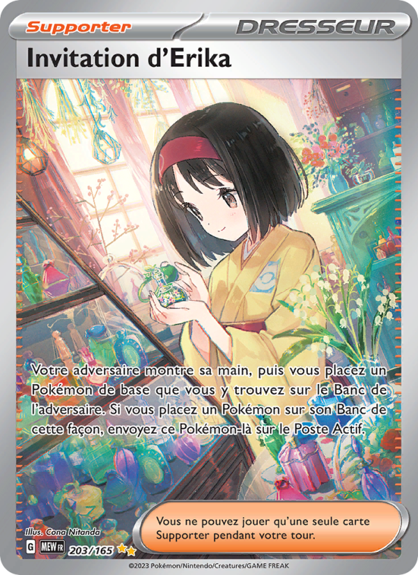 Invitation d'Erika