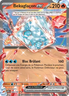 Carte Pokémon Bekaglaçon-ex