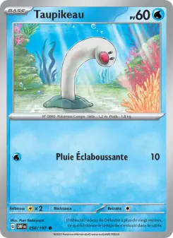 Carte Pokémon Taupikeau
