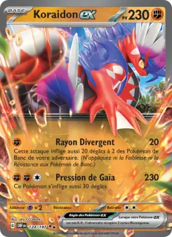 Carte Pokémon Koraidon-ex