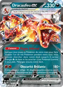 Carte Pokémon Dracaufeu-ex