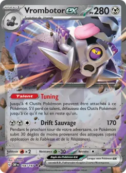 Carte Pokémon Vrombotor-ex