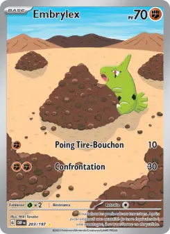 Carte Pokémon Embrylex