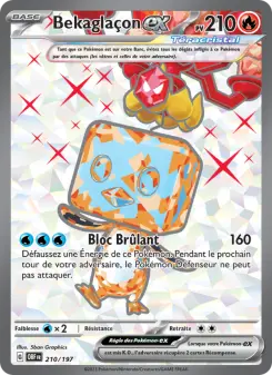 Carte Pokémon Bekaglaçon-ex