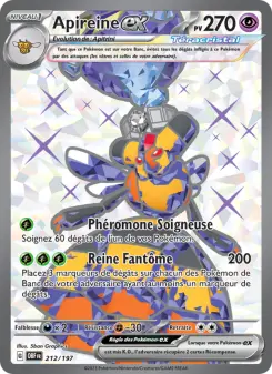 Carte Pokémon Apireine-ex