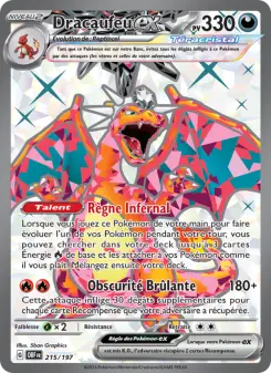 Carte Pokémon Dracaufeu-ex