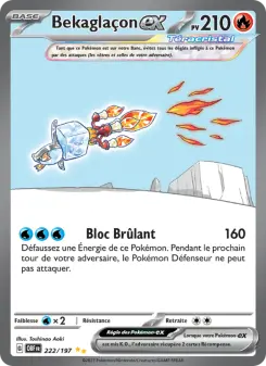 Carte Pokémon Bekaglaçon-ex