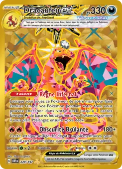 Carte Pokémon Dracaufeu-ex