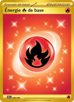 Carte Pokémon Énergie Fire de base