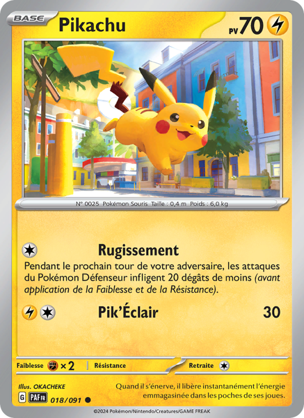 Pikachu from Destinées de Paldea