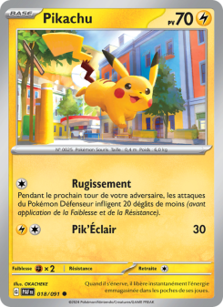 Pikachu from Destinées de Paldea