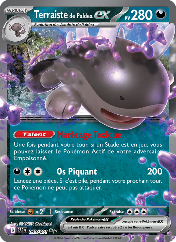 Terraiste de Paldea-ex from Destinées de Paldea