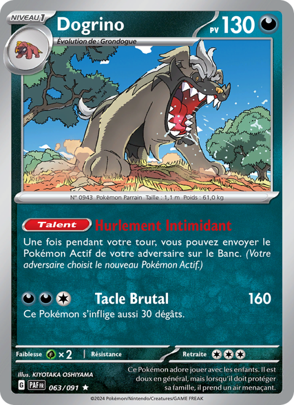 Dogrino from Destinées de Paldea