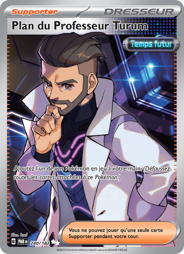 Plan du Professeur Turum