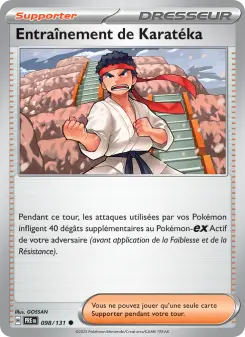 Entraînement de Karatéka