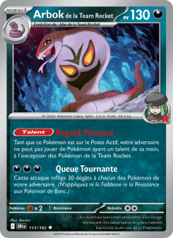 Arbok de la Team Rocket