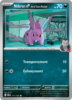 Nidoran♂ de la Team Rocket