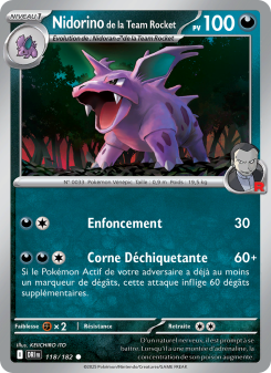 Nidorino de la Team Rocket