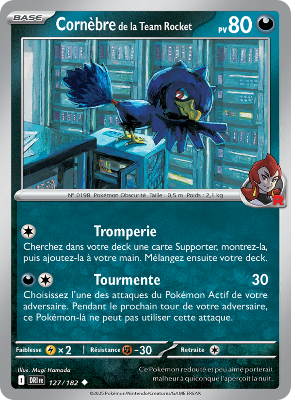 Cornèbre de la Team Rocket