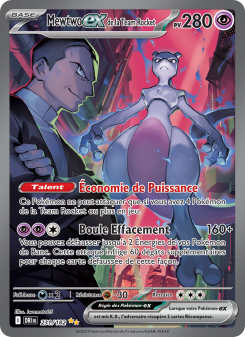 Mewtwo-ex de la Team Rocket
