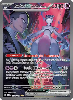 Mewtwo-ex de la Team Rocket
