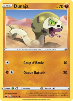 Carte Pokémon Dunaja