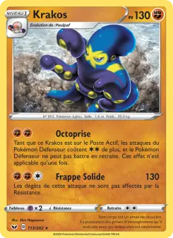 Carte Pokémon Krakos