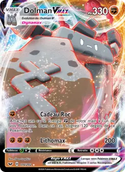 Carte Pokémon Dolman VMAX
