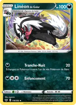Carte Pokémon Linéon de Galar