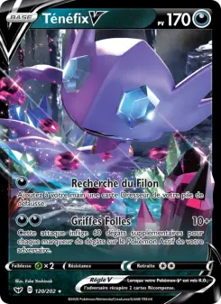 Carte Pokémon Ténéfix V