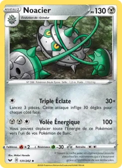 Carte Pokémon Noacier