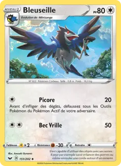Carte Pokémon Bleuseille