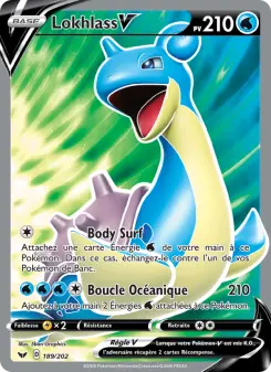 Carte Pokémon Lokhlass V