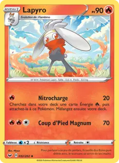Carte Pokémon Lapyro