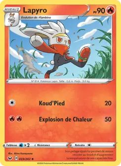 Carte Pokémon Lapyro