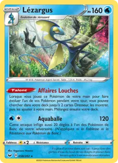 Carte Pokémon Lézargus