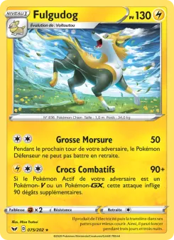 Carte Pokémon Fulgudog