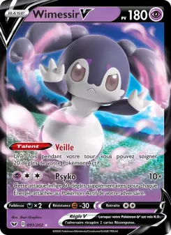 Carte Pokémon Wimessir V