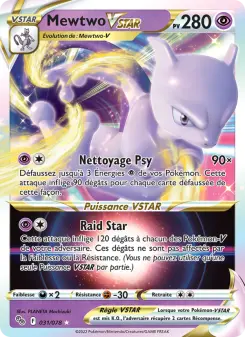 Carte Pokémon Mewtwo V