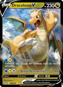Carte Pokémon Dracolosse V