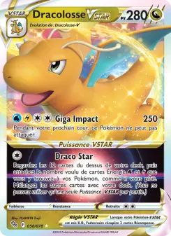 Carte Pokémon Dracolosse V
