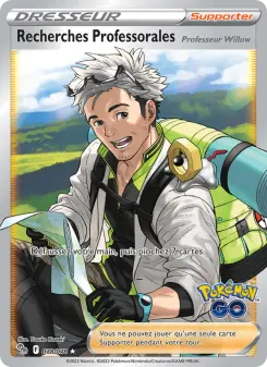 Carte Pokémon Recherches Professorales